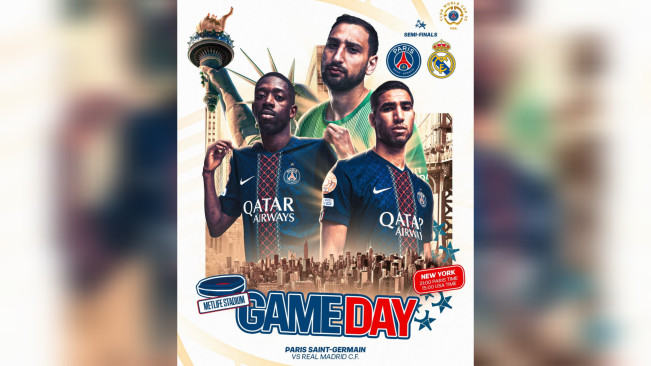 PSG vs Real Madrid. [Instagram]