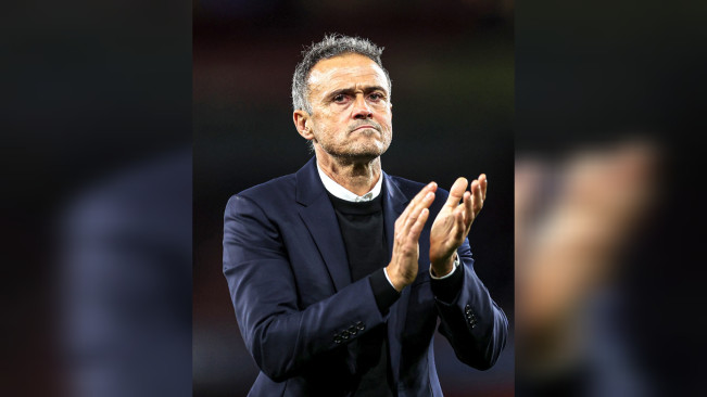 Pelatih PSG, Luis Enrique. [Instagram]