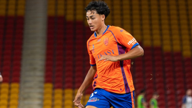 Rafael Struick saat membela Brisbane Roar. [Instagram]