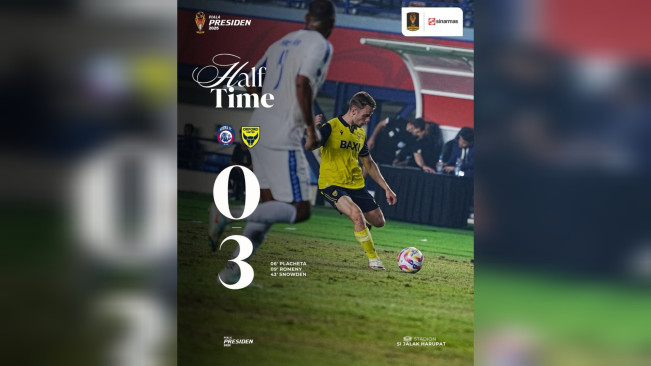 Hasil babak pertama. [Instagram]