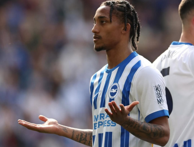 Joao Pedro saat membela Brighton & Hove Albion. [Instagram]