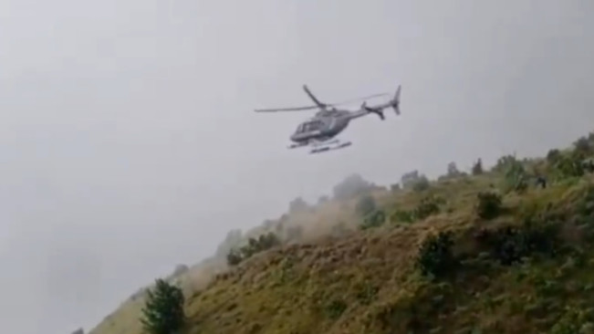 Jatuh di Gunung Rinjani, Turis Swiss Dievakuasi Pakai Helikopter dalam Kondisi Sadar