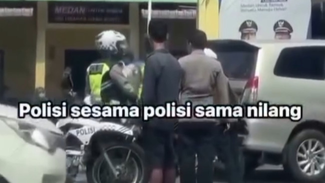 Viral Polisi Tilang Polisi di Medan, Ini Faktanya!