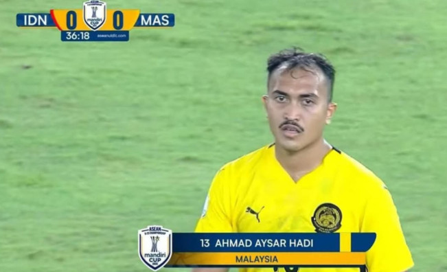 Biodata dan Agama Aysar Hadi, Bek Timnas Malaysia U-23 yang Viral karena Wajah Dewasa