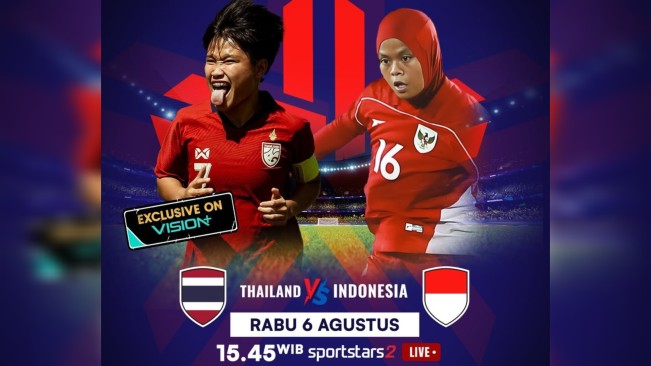 Piala AFF Wanita 2025 Dimulai: Indonesia vs Thailand Disiarkan di TV Mana?