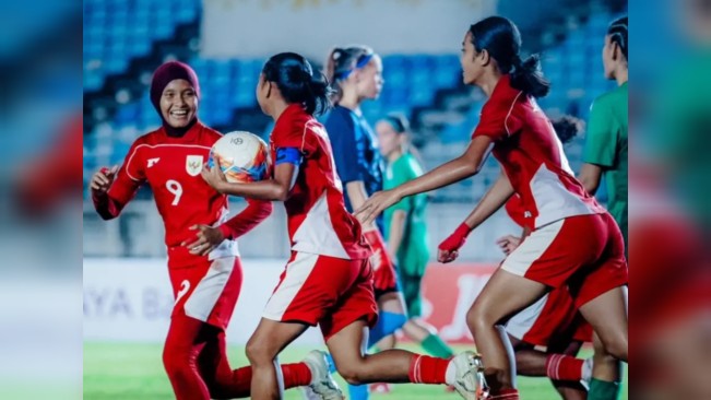 Timnas Putri Indonesia U-20 Menang Telak 4-0 atas Turkmenistan, Tapi Gagal Lolos ke Piala Asia Wanita U-20 2026