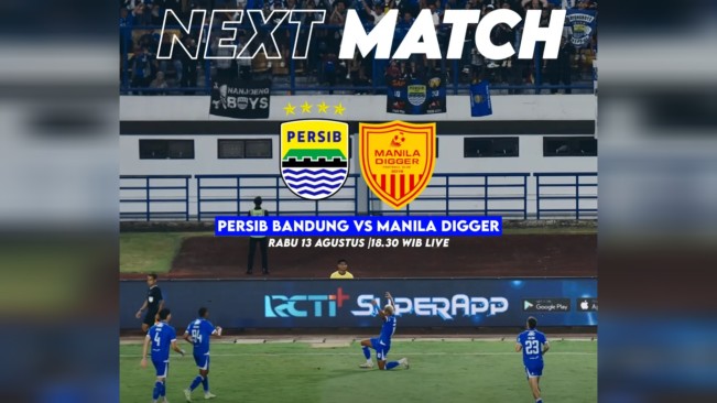 Jadwal Playoff ACL 2 2025/2026: Persib Bandung vs Manila Digger Main Jam Berapa, Disiarkan di TV Mana?