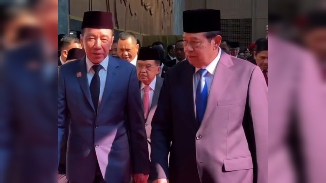 Momen Akrab Jokowi-SBY di Sidang Tahunan MPR 2025