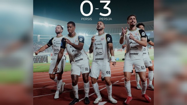 Persija Jakarta Libas Persis Solo 3-0, Kokoh di Puncak Klasemen