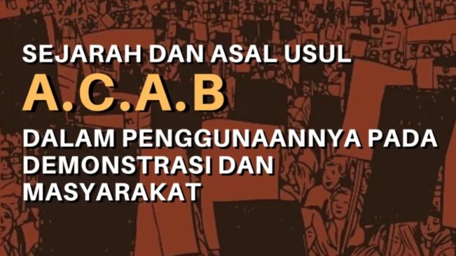 Mengenal Istilah ACAB 1312 dan Kaitannya dengan Tragedi Tragis Driver Ojol Affan Kurniawan