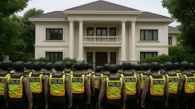 Rumah 4 Anggota DPR RI, dan Menteri Keuangan Dijarah Massa, Polisi Kok Diam Saja?
