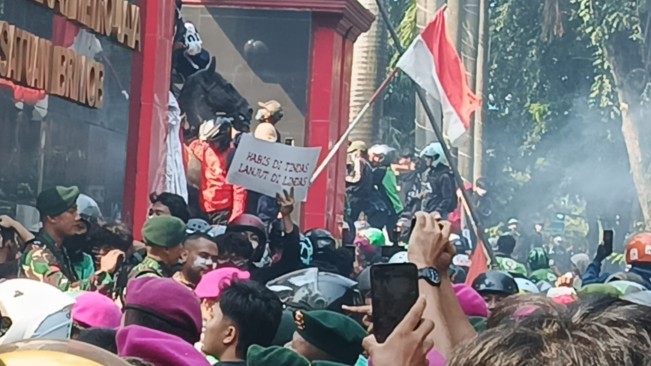 Pasca Kericuhan Aksi Demo di DPR/MPR, Polisi Tetapkan 10 Orang Jadi Tersangka