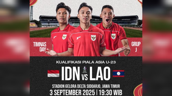 Jadwal Kualifikasi Piala Asia U-23 2026: Timnas Indonesia U-23 vs Laos Main Jam Berapa?