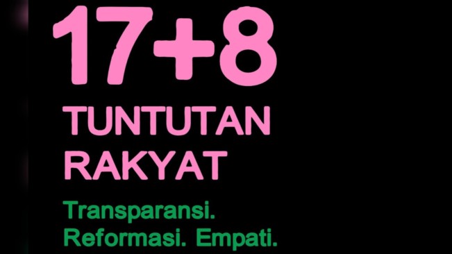 Fakta Menarik 8 Tuntutan Rakyat yang Menggema di Media Sosial
