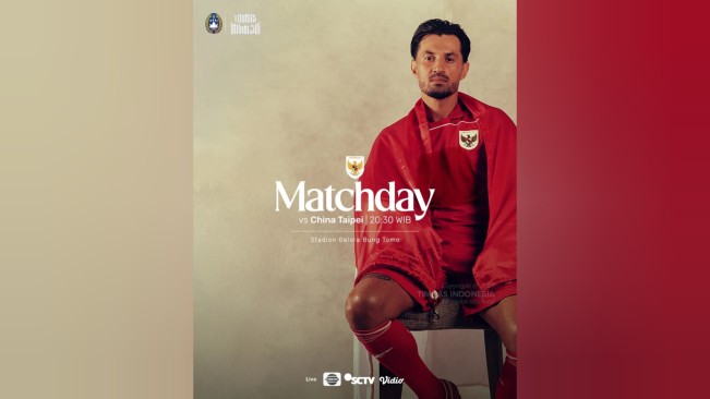 Live Streaming Timnas Indonesia vs China Taipei di FIFA Matchday September 2025