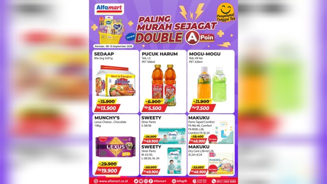 Promo Alfamart 8-15 September 2025: Belanja Hemat dengan Diskon, Cashback, hingga Gratis Ongkir