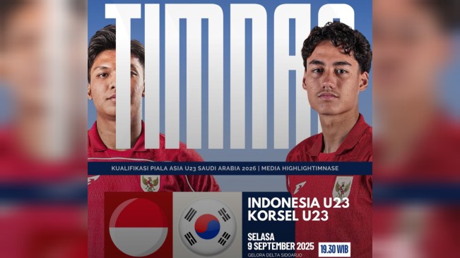 Laga Hidup-Mati di Kualifikasi Piala Asia U-23 2026: Timnas Indonesia U-23 vs Korea Selatan U-23 Main Jam Berapa?