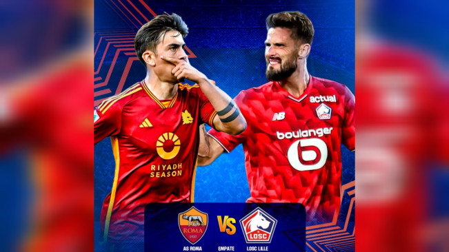 Siaran Langsung dan Link Live Streaming AS Roma vs Lille di Liga Europa 2025/2026: Saatnya Calvin Verdonk Beraksi