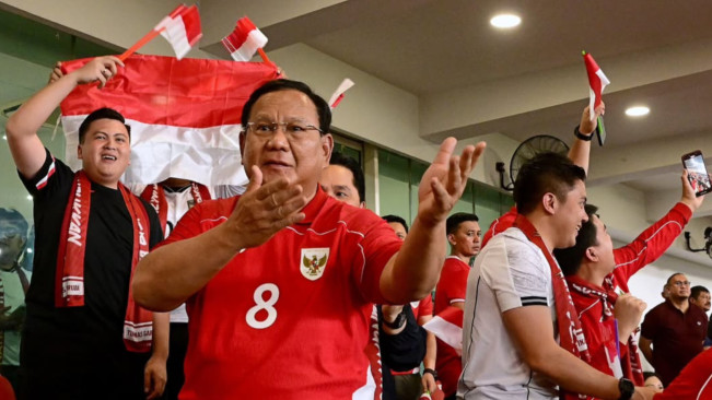 Prabowo Video Call Jay Idzes Cs: Beri Kami Kabar Baik Malam Ini