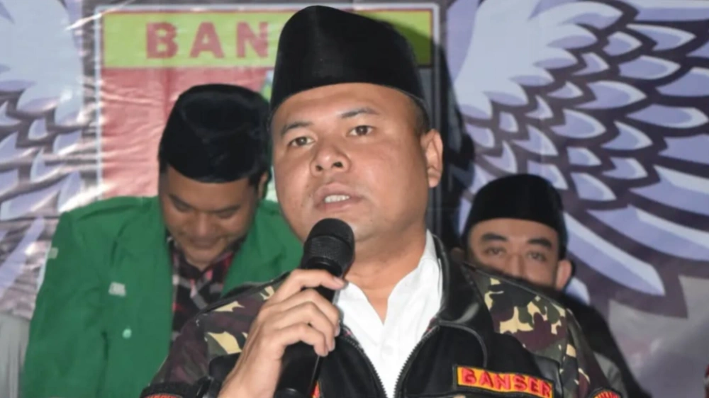 Ketua GP Ansor DKI Jakarta, Muhammad Ainul Yakin Simatupang. [Instagram]