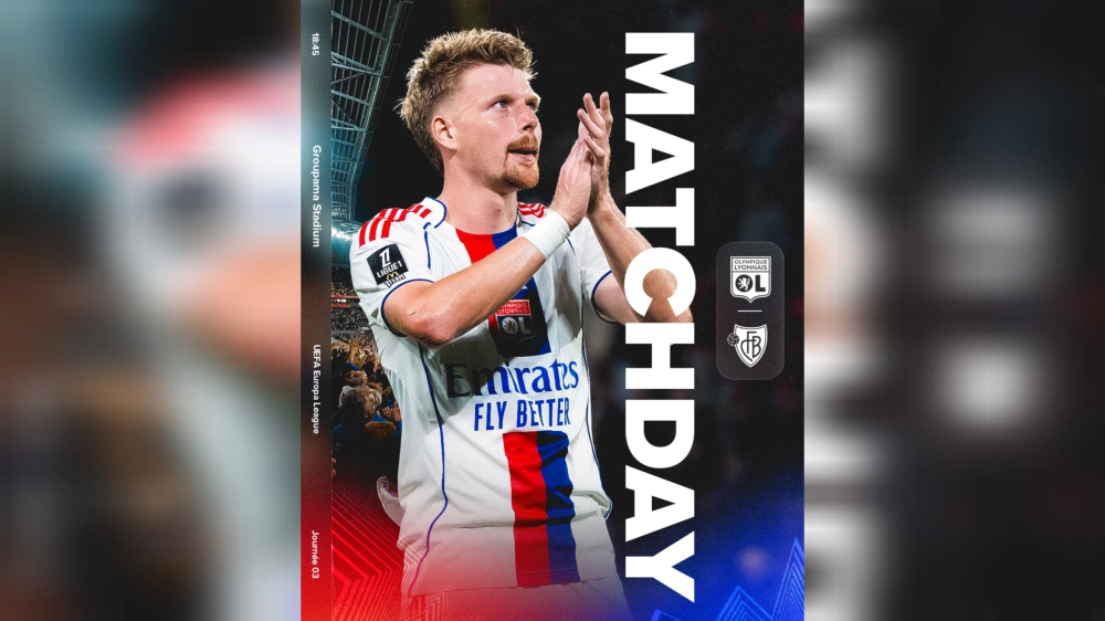 Lyon vs Basel. [Instagram]