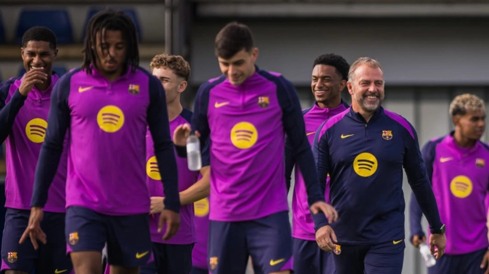 Pemain Barcelona. [Instagram]