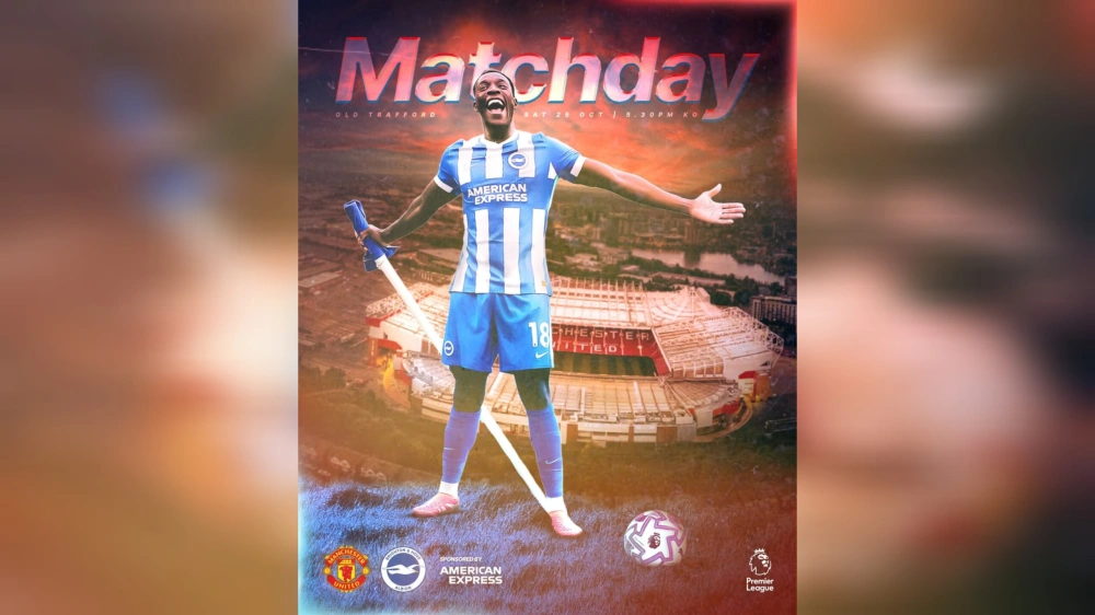 MU vs Brighton. [Instagram]