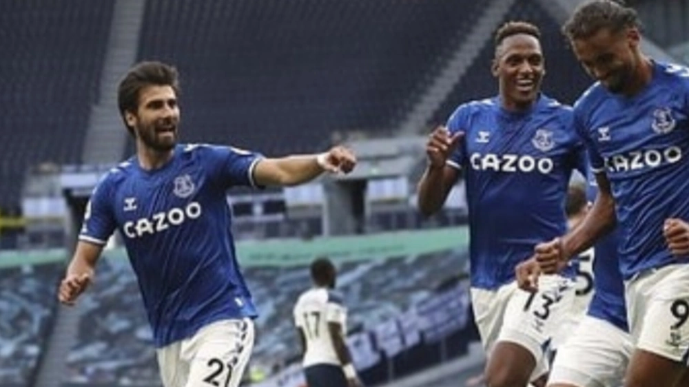 Everton vs Tottenham. [Instagram]