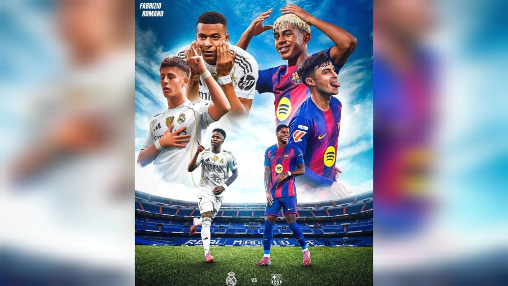 Real Madrid vs Barcelona. [Instagram]