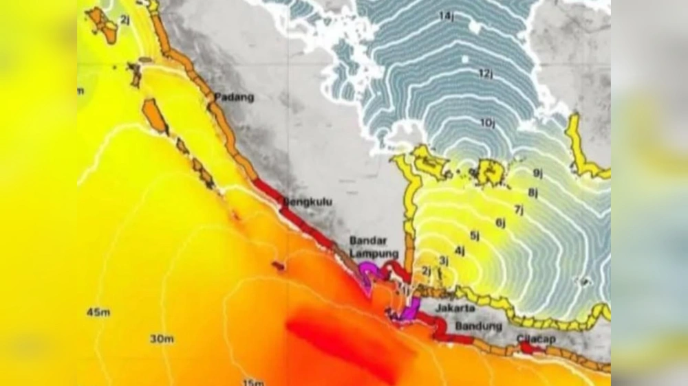 Ilustrasi gempa. [Instagram]