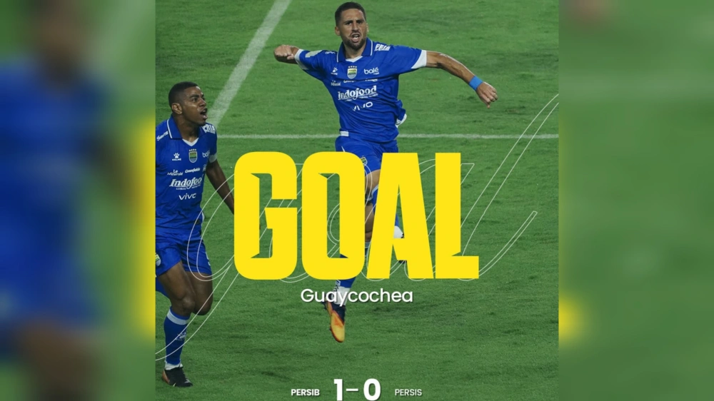 Selebrasi Guaycochea. [Instagram]