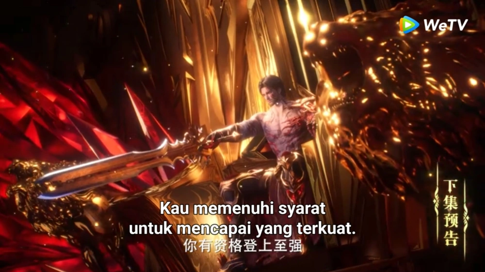 Long Xingyu mrngeluarkan takhta. [We TV]