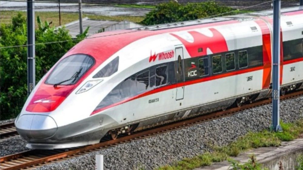 Ilustrasi kereta cepat Whoosh. [Instagram]