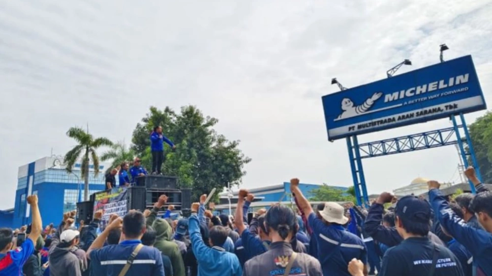 Michelin dikabarkan PHK ratusan karyawan. [Instagram]