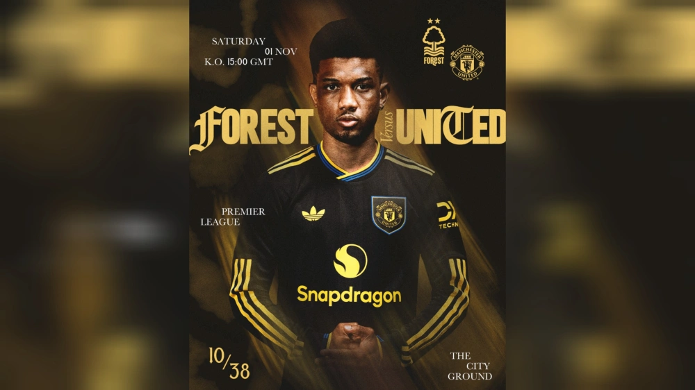 Nottingham Forest vs Manchester United. [Instagram/@manchesterunited]