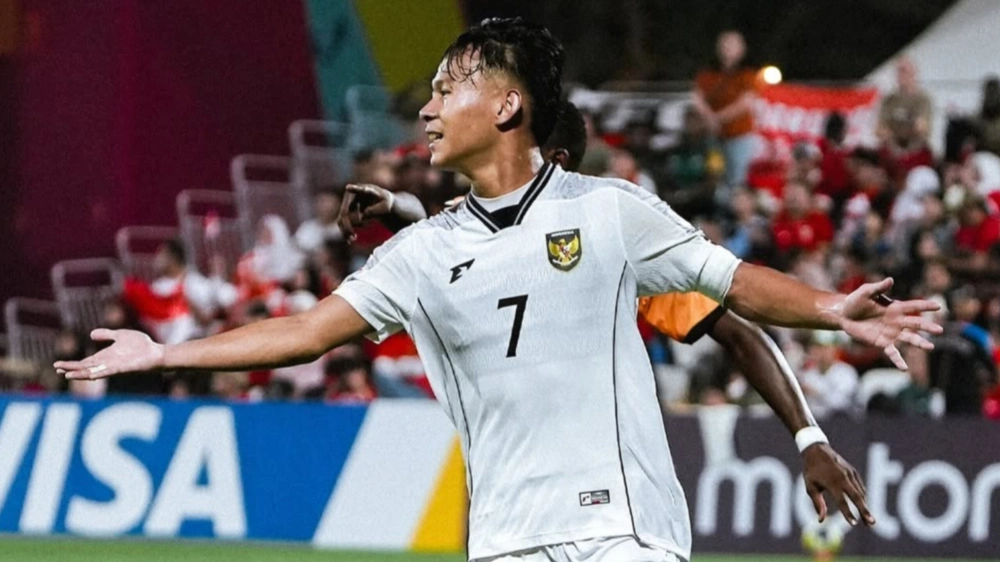 Zahaby Gholy, pencetak gol Timnas Indonesia U-17. [Instagram/@timnasindonesia]