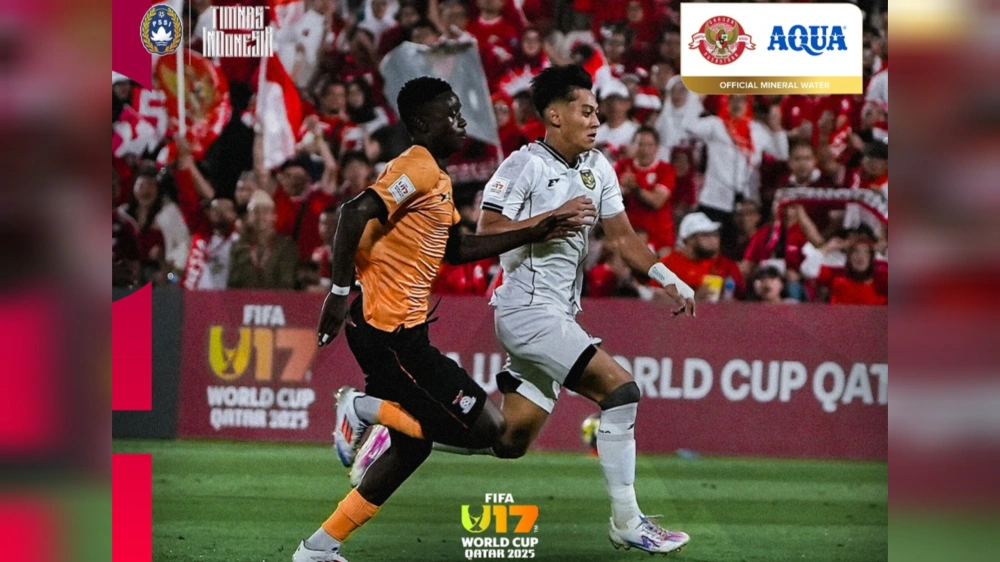 Timnas Indonesia U-17 vs Zambia. [Instagram/@timnasindonesia]