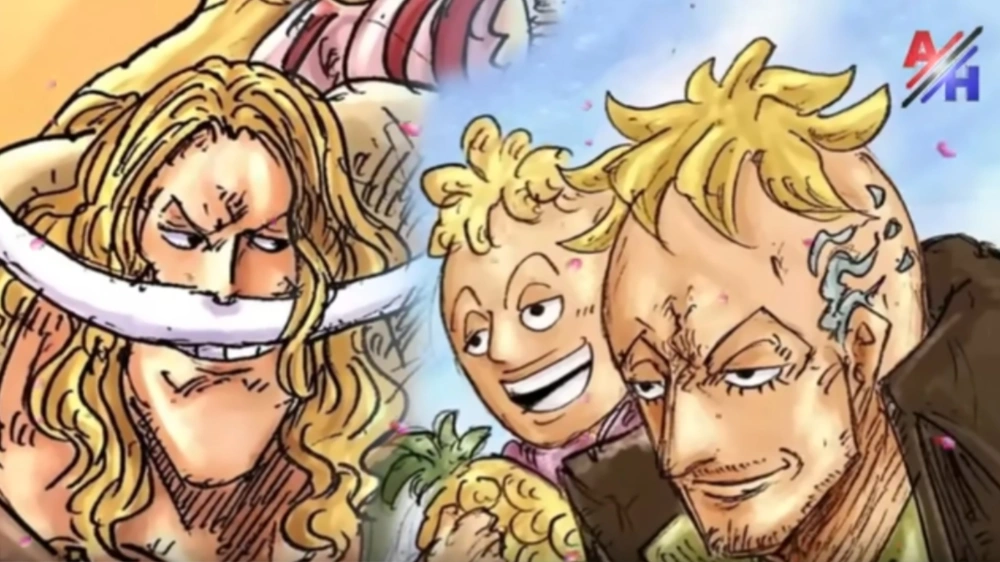 Shirohige bertemu ayah Marco. [YouTube Atowa Hayato]