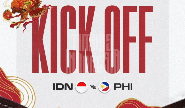 Babak Pertama: Bermain 10 Orang, Timnas Indonesia Ditahan Imbang 0-0 Lawan Filipina