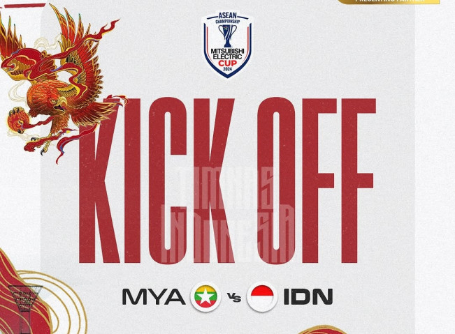 Babak Pertama Selesai, Timnas Indonesia vs Myanmar Sama Kuat Tanpa Gol