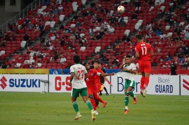 Stamina Drop, Indonesia Gagal Kalahkan Singapura