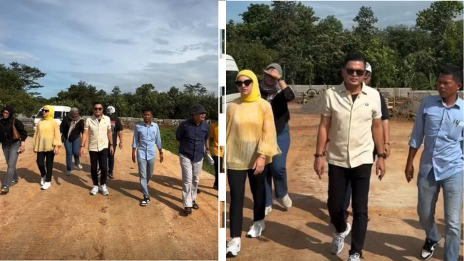 Tanah Luas Ini untuk Masjid atau Pabrik Uang Baru Irish Bella dan Haldy Sabri?