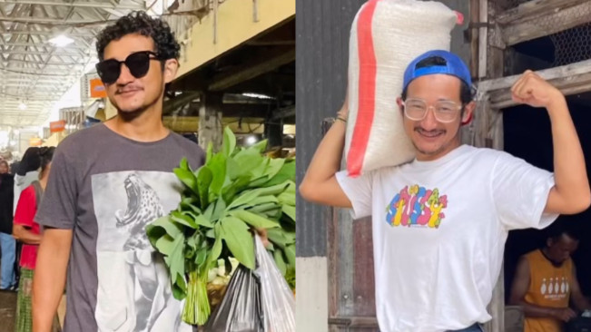 Lama Nggak Nongol di TV, Komedian Isa Bajaj Kini Jualan Sayur dan Belut di Pasar