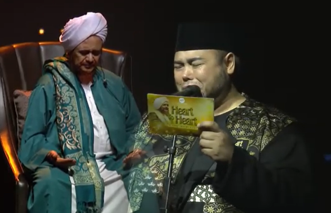 Tangis Ivan Gunawan di Depan Habib Umar: Bimbing dan Tuntunlah Hati Kami yang Kosong