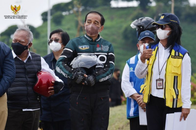 Jelang MotoGP 2022 Presiden Jokowi Tinjau Kesiapan Mandalika
