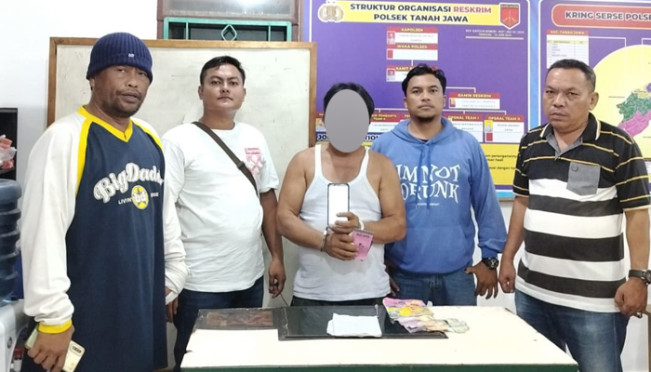 Polisi Bekuk Penulis Judi Kim Hongkong di Warung Kopi Simalungun