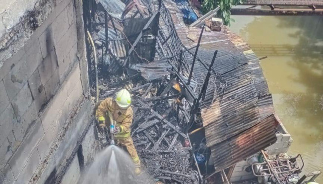 Hari ini, Kebakaran Terjadi di Kawasan Padat Penduduk di Jakarta Pusat