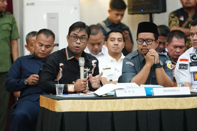 KPU Riau: Alhamdulillah, TPS yang Terendam Banjir Sudah Nol