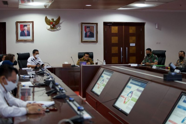 Bertemu Asosiasi RS TNI dan Polri, Moeldoko: Jangan Biarkan Prajurit Sendirian