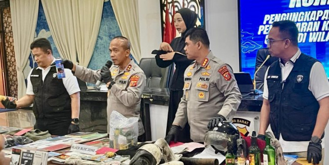 Polda Jabar: Aksi Anarkis Dalam Demo Rusuh di Bandung Dapat Aliran Dana dari Luar Negeri